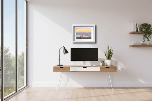 First Light over the Spires lifestyle shot