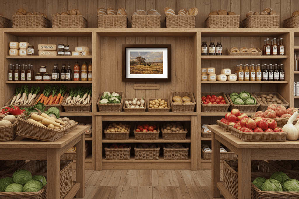 Heartland of the Reserve in farm shop