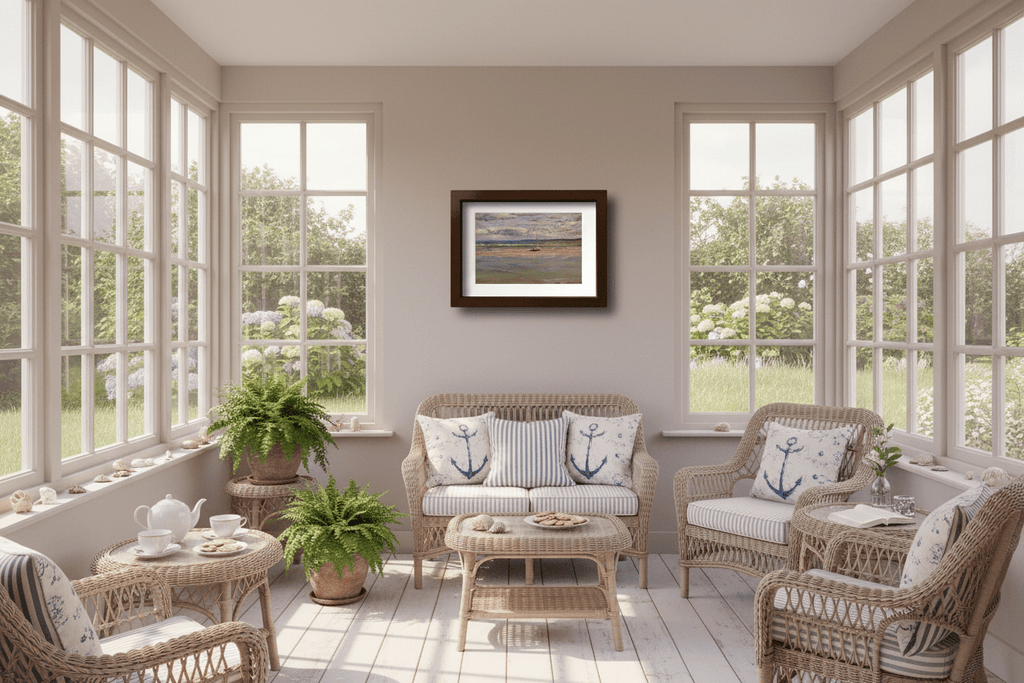 Resting at the Quay in sunroom