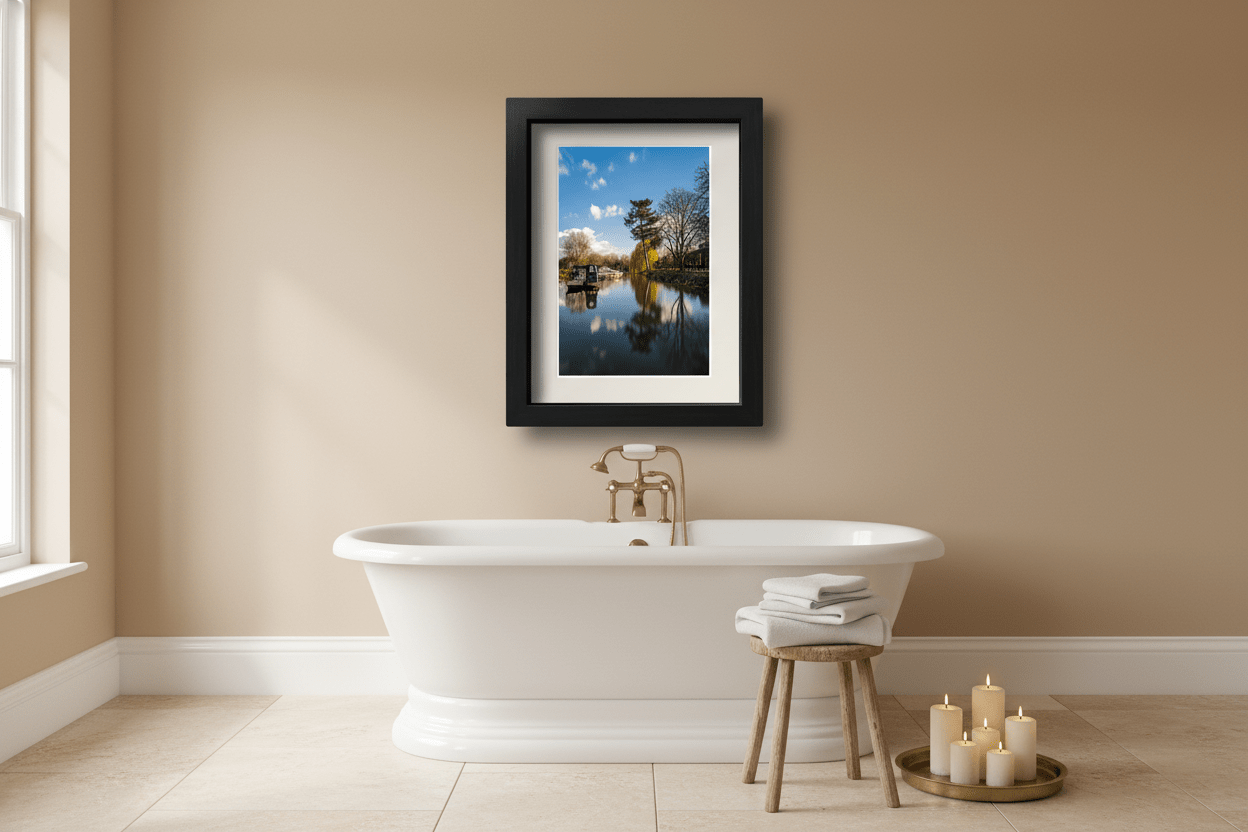 Stillness at River Mill – luxury bathroom