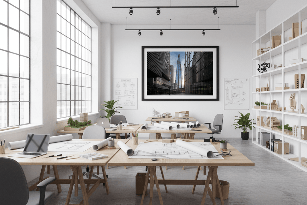 The Glass Obelisk in design studio