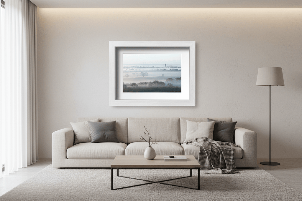 The Silent Valley in minimalist living room